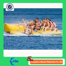 floating pvc inflatable banana boat commercial for sale